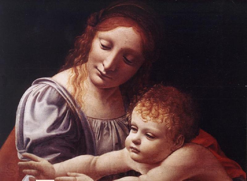 BOLTRAFFIO, Giovanni Antonio The Virgin and Child (detail) Spain oil painting art